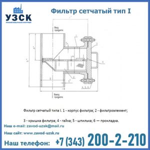Фильтр сетчатый ФС по Т-ММ-11-2003 в Великом Новгороде
