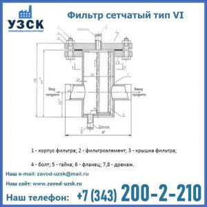 Фильтр сетчатый ФС по Т-ММ-11-2003 в Великом Новгороде