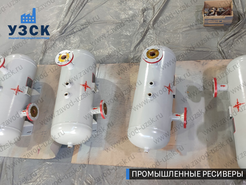 фотография емкостных ресиверов газа Великий Новгород